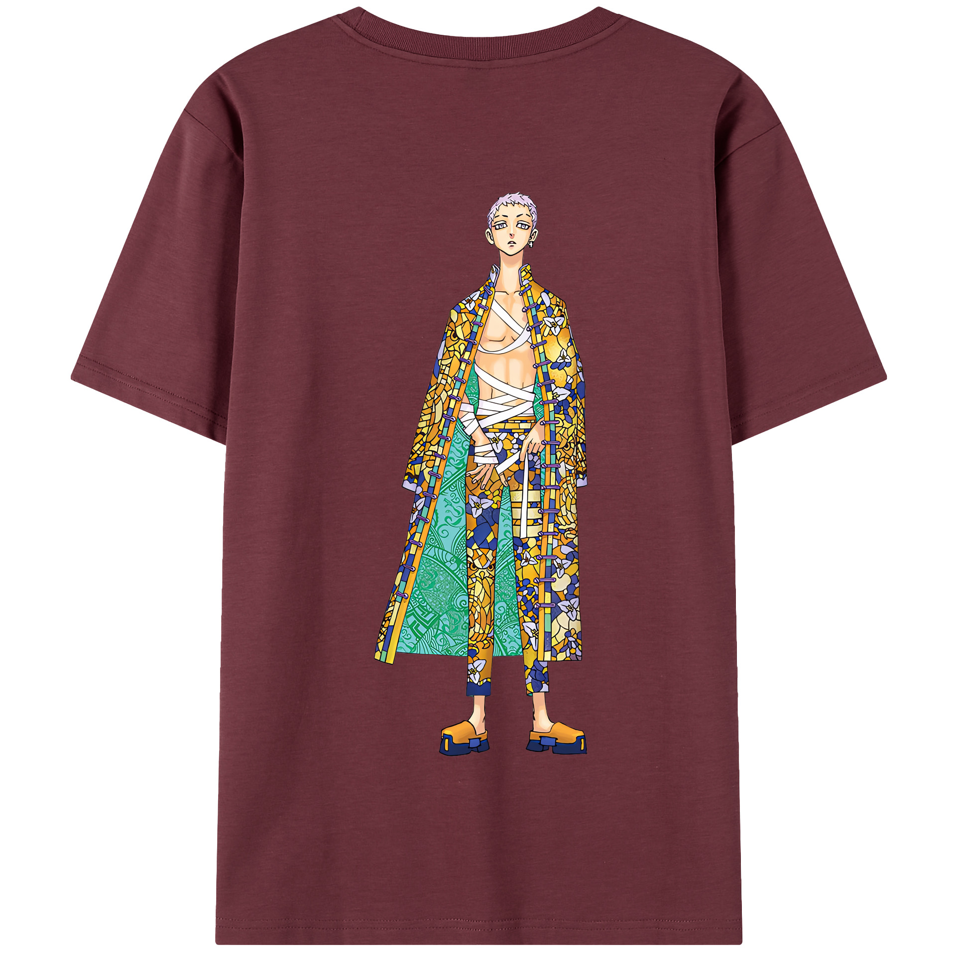 （画像用） 東京リベンジャーズ Tokyo Revengers 綿100％半袖Tシャツ（背面プリント）